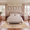 image:imageLaura Ashley Beige Multi Oastbrook Flowers Floral Machine Washable amp Slip Resistant 22 x 6 Runner RugUffington Roses Border Beige Multi