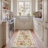 image:imageLaura Ashley Beige Multi Oastbrook Flowers Floral Machine Washable amp Slip Resistant 22 x 6 Runner RugUffington Roses Border Beige Multi