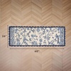 image:imageLaura Ashley Cotton Crochet Border Moored Garden Pale Poppy Floral Machine Washable amp Slip Resistant 18 x 5 Runner RugSummer Palace Indigo Floral
