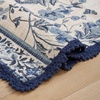 image:imageLaura Ashley Cotton Crochet Border Moored Garden Pale Poppy Floral Machine Washable amp Slip Resistant 18 x 5 Runner RugSummer Palace Indigo Floral