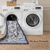 image:imageLaura Ashley Cotton Crochet Border Moored Garden Pale Poppy Floral Machine Washable amp Slip Resistant 18 x 5 Runner RugSummer Palace Indigo Floral