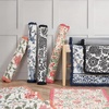 image:imageLaura Ashley Cotton Crochet Border Moored Garden Pale Poppy Floral Machine Washable amp Slip Resistant 18 x 5 Runner RugTrailing Laurissa Charcoal Floral