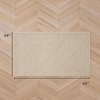 image:imageLaura Ashley HiLow Tufted 26 x 60 Washable SkidResistant Runner Rug  Dusty Navy Feya SolidAustell Solid Berber
