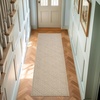 image:imageLaura Ashley HiLow Tufted 26 x 60 Washable SkidResistant Runner Rug  Dusty Navy Feya SolidAustell Solid Berber