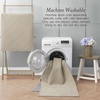 image:imageLaura Ashley HiLow Tufted 26 x 60 Washable SkidResistant Runner Rug  Dusty Navy Feya SolidAustell Solid Berber