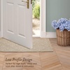 image:imageLaura Ashley HiLow Tufted 26 x 60 Washable SkidResistant Runner Rug  Dusty Navy Feya SolidAustell Solid Berber