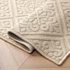 image:imageLaura Ashley HiLow Tufted 26 x 60 Washable SkidResistant Runner Rug  Dusty Navy Feya SolidAustell Solid Berber