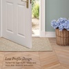 image:imageLaura Ashley HiLow Tufted 26 x 60 Washable SkidResistant Runner Rug  Dusty Navy Feya SolidAustell Solid Berber