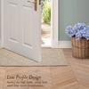 image:imageLaura Ashley HiLow Tufted 26 x 60 Washable SkidResistant Runner Rug  Dusty Navy Feya SolidAustell Solid Berber