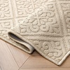 image:imageLaura Ashley HiLow Tufted 26 x 60 Washable SkidResistant Runner Rug  Dusty Navy Feya SolidAustell Solid Berber