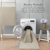 image:imageLaura Ashley HiLow Tufted 26 x 60 Washable SkidResistant Runner Rug  Dusty Navy Feya SolidAustell Solid Berber