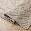 image:imageLaura Ashley HiLow Tufted 26 x 60 Washable SkidResistant Runner Rug  Dusty Navy Feya SolidAustell Solid Linen