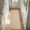 image:imageLaura Ashley HiLow Tufted 26 x 60 Washable SkidResistant Runner Rug  Dusty Navy Feya SolidFeya Solid Berber