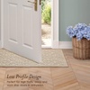 image:imageLaura Ashley HiLow Tufted 26 x 60 Washable SkidResistant Runner Rug  Dusty Navy Feya SolidFeya Solid Berber