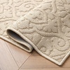 image:imageLaura Ashley HiLow Tufted 26 x 60 Washable SkidResistant Runner Rug  Dusty Navy Feya SolidFeya Solid Berber