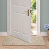 image:imageLaura Ashley HiLow Tufted 26 x 60 Washable SkidResistant Runner Rug  Dusty Navy Feya SolidFeya Solid Berber