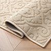 image:imageLaura Ashley HiLow Tufted 26 x 60 Washable SkidResistant Runner Rug  Dusty Navy Feya SolidFeya Solid Berber