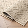 image:imageLaura Ashley HiLow Tufted 26 x 60 Washable SkidResistant Runner Rug  Dusty Navy Feya SolidFeya Solid Berber