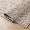 image:imageLaura Ashley HiLow Tufted 26 x 60 Washable SkidResistant Runner Rug  Dusty Navy Feya SolidFeya Solid Linen