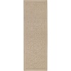 image:imageLaura Ashley HiLow Tufted 26 x 60 Washable SkidResistant Runner Rug  Dusty Navy Feya SolidRosemoor Beige