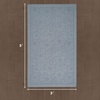 image:imageLaura Ashley HiLow Tufted 26 x 60 Washable SkidResistant Runner Rug  Dusty Navy Feya SolidRosemoor Blue