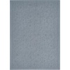 image:imageLaura Ashley HiLow Tufted 26 x 60 Washable SkidResistant Runner Rug  Dusty Navy Feya SolidRosemoor Blue