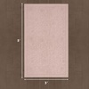 image:imageLaura Ashley HiLow Tufted 26 x 60 Washable SkidResistant Runner Rug  Dusty Navy Feya SolidRosemoor Pink