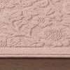 image:imageLaura Ashley HiLow Tufted 26 x 60 Washable SkidResistant Runner Rug  Dusty Navy Feya SolidRosemoor Pink