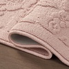 image:imageLaura Ashley HiLow Tufted 26 x 60 Washable SkidResistant Runner Rug  Dusty Navy Feya SolidRosemoor Pink