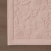 image:imageLaura Ashley HiLow Tufted 26 x 60 Washable SkidResistant Runner Rug  Dusty Navy Feya SolidRosemoor Pink