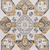 image:imageLaura Ashley Taupe Florence Medallion Machine Washable amp Slip Resistant 26 x 4526 x 60 Set Rug