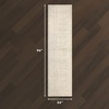 image:imageLaura Ashley Washable Printed Velvet Rug Eden 6 x 9 Rug Area Lt Grey MultiAutumn Beige