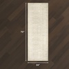 image:imageLaura Ashley Washable Printed Velvet Rug Eden 6 x 9 Rug Area Lt Grey MultiAutumn Beige