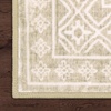 image:imageLaura Ashley Washable Printed Velvet Rug Eden 6 x 9 Rug Area Lt Grey MultiAutumn Beige