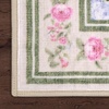 image:imageLaura Ashley Washable Printed Velvet Rug Eden 6 x 9 Rug Area Lt Grey MultiBennetts Ivory