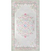 image:imageLaura Ashley Washable Printed Velvet Rug Eden 6 x 9 Rug Area Lt Grey MultiBennetts Ivory