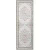 image:imageLaura Ashley Washable Printed Velvet Rug Eden 6 x 9 Rug Area Lt Grey MultiBennetts Ivory