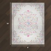 image:imageLaura Ashley Washable Printed Velvet Rug Eden 6 x 9 Rug Area Lt Grey MultiBennetts Ivory