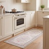 image:imageLaura Ashley Washable Printed Velvet Rug Eden 6 x 9 Rug Area Lt Grey MultiBennetts Ivory