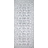 image:imageLaura Ashley Washable Printed Velvet Rug Eden 6 x 9 Rug Area Lt Grey MultiEden Trellis Grey