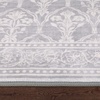 image:imageLaura Ashley Washable Printed Velvet Rug Eden 6 x 9 Rug Area Lt Grey MultiEden Trellis Grey