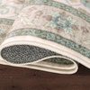 image:imageLaura Ashley Washable Printed Velvet Rug Eden 6 x 9 Rug Area Lt Grey MultiEmberlee Sage