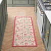 image:imageLaura Ashley Cotton Crochet Border Moored Garden Pale Poppy Floral Machine Washable amp Slip Resistant 18 x 5 Runner RugSherston Coral Pink Floral