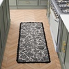 image:imageLaura Ashley Cotton Crochet Border Moored Garden Pale Poppy Floral Machine Washable amp Slip Resistant 18 x 5 Runner RugTrailing Laurissa Charcoal Floral