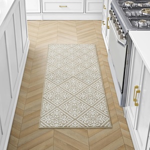 image:imageLaura Ashley All Loop Tufted 3x5 Washable SkidResistant Accent Rug  Ivory MarwoodAustell Twotone BerberIvory