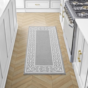 image:imageLaura Ashley All Loop Tufted 3x5 Washable SkidResistant Accent Rug  Ivory MarwoodLorreta Twotone Light GreyIvory