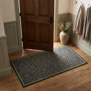 image:imageLaura Ashley Annecy Imagine Printed Chenille NonSlip Washable Rug Navy Multi 710x 10 Area RugAnnecy Blue