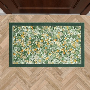 image:imageLaura Ashley Beige Multi Oastbrook Flowers Floral Machine Washable amp Slip Resistant 22 x 6 Runner RugGreen Lovestone Floral