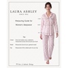 image:imageLaura Ashley Womens Plush Knit Pajamas 2 Piece Ultra Soft Brushed Long Sleeve Button Down Top and Pants Sleepwear SetPink Ditsy Floral
